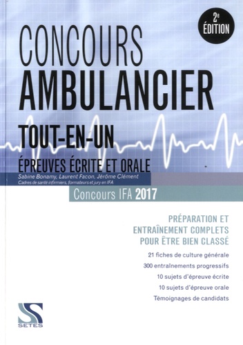 Laurent Facon et Sabine Bonamy - Concours ambulancier 2017.