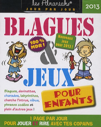 Laurent Gaulet - Blagues & jeux pour enfants 2013.