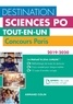 Laurent Gayard et Sophie Gallix - Destination Sciences Po - Tout-en-un - Concours Paris 2019-2020.