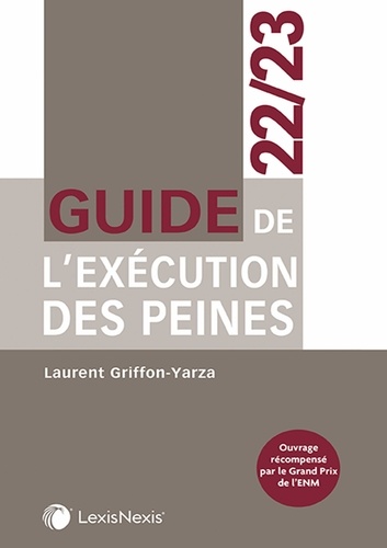 Guide de l'exécution des peines  Edition 2022-2023