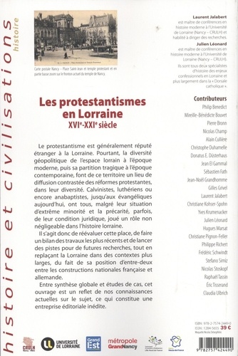 Les protestantismes en Lorraine (XVIe-XXIe siècle)