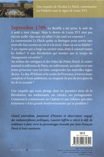 Le cadavre du Palais-Royal. Les enquêtes de Nicolas Le Floch, commissaire au Châtelet