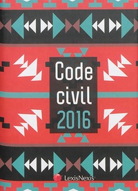 Laurent Leveneur - Code civil 2016 - Jaquette Aztek.