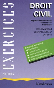 Laurent Leveneur et Henri Mazeaud - .