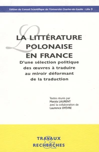 La littérature polonaise en France