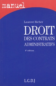 Laurent Richer - Droit des contrats administratifs.