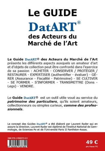 Le Guide DatART des Acteurs du Marché de l'Art