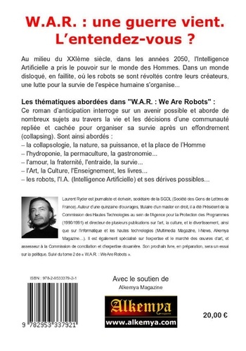 W.A.R. We Are Robots Tome 1 Ceux...