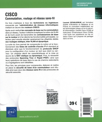 CISCO. Commutation, routage et réseau sans-fil
