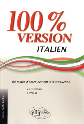 100% version italien. 60 textes d'entrainement à la traduction