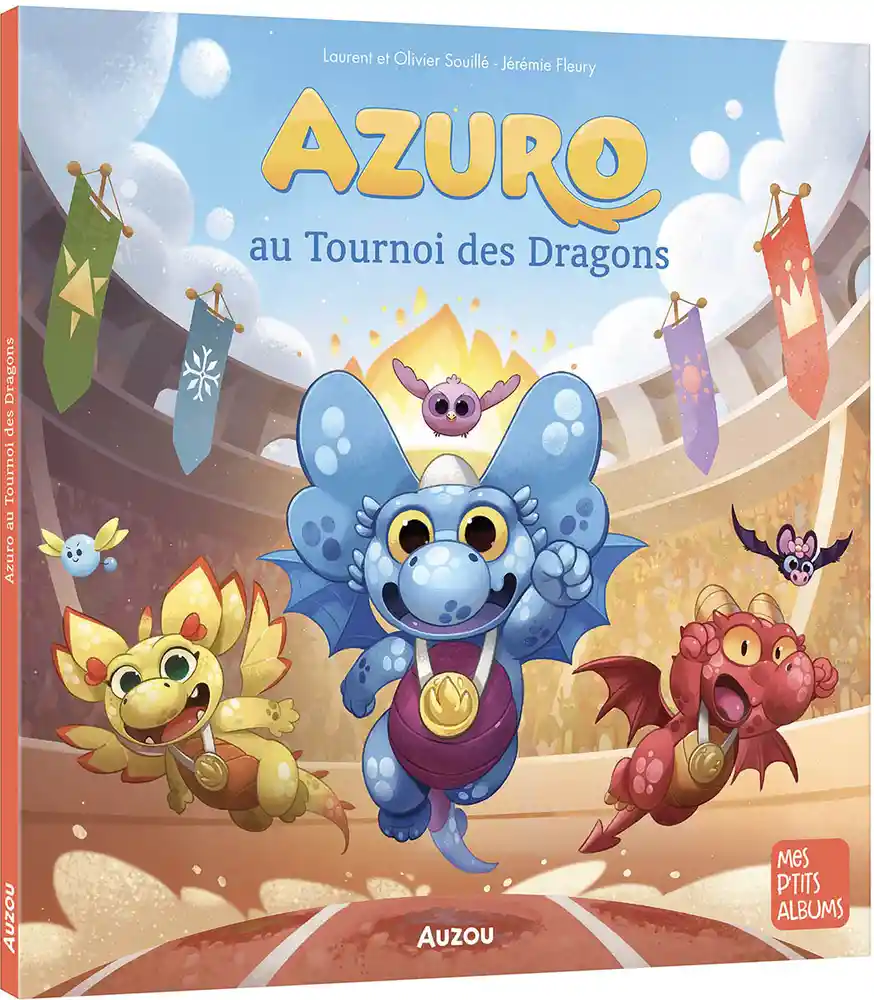 Couverture de Azuro Azuro au tournoi des dragons