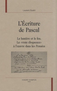 L'écriture de Pascal