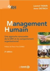 Ebook pour le traitement d'image numérique téléchargement gratuit Management humain  - Une approche renouvelée de la GRH et du comportement organisationnel par Laurent Taskin, Anne Dietrich 