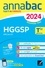 Annales du bac Annabac 2024 HGGSP Tle générale (spécialité). sujets corrigés nouveau Bac