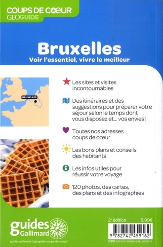 Bruxelles 2e édition -  avec 1 Plan détachable