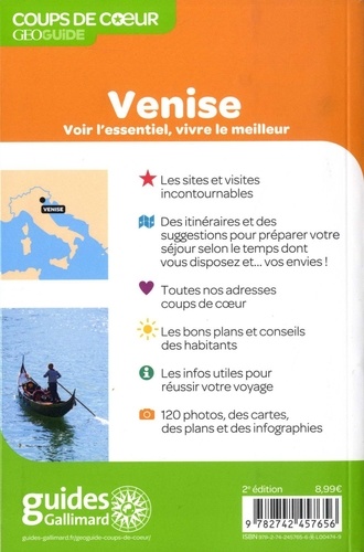 Venise 2e édition -  avec 1 Plan détachable