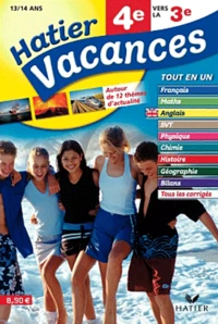 Hatier vacances 4e vers la 3e