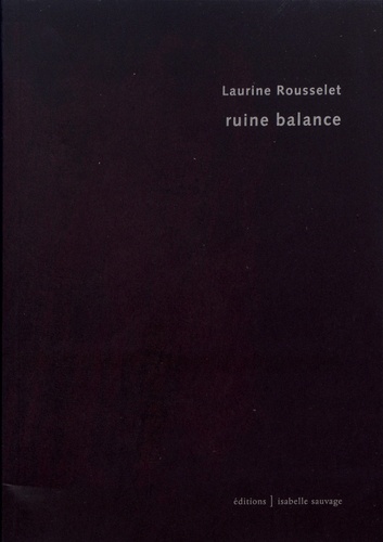 Laurine Rousselet - Ruine balance.
