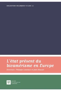 L'état présent du bicamérisme en Europe