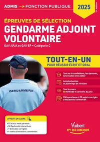Epreuves de sélection Gendarme adjoint volontaire