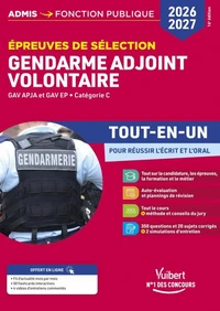 Epreuves de sélection Gendarme adjoint volontaire