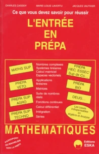 L'entrée en classe préparatoire