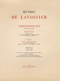 Oeuvres de Lavoisier