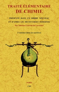Traité élémentaire de chimie