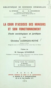La Cour d'assises des mineurs et son fonctionnement