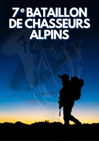 7e bataillon de chasseurs alpins de Saint-Omer à l'Isère