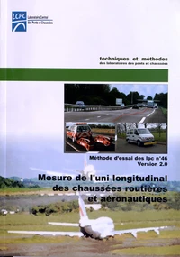 Mesure de l'uni longitudinal des chaussées routières et aéronautiques