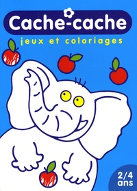  Le Ballon - Cache-cache Elephant - Jeux et coloriages 2/4 ans.
