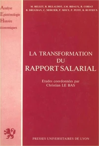 La Transformation Du Rapport Salarial. Enjeux Et Perspectives