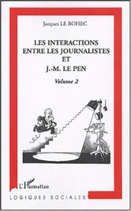 Les intéractions entre les journalistes et J-M Le Pen