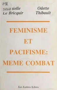 Féminisme et pacifisme, même combat