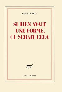 Si rien avait une forme, ce serait cela