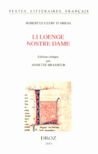 Li loenge Nostre Dame
