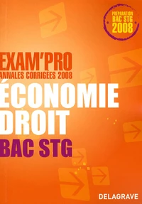Economie Droit Bac STG