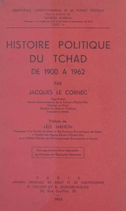Histoire politique du Tchad, de 1900 à 1962