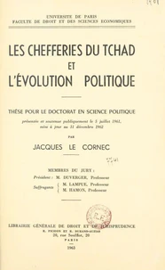Les chefferies du Tchad et l'évolution politique