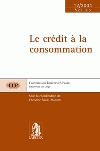 Christine Biquet-mathieu - Le credit a la consommation - Cup 75 - 3 decembre 2004.
