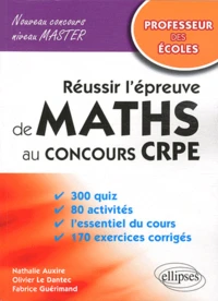 Réussir l'épreuve de mathématiques