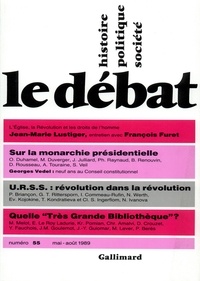 Marcel Gauchet - Le Débat N° 55, mai-août 1989 : .