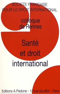 Santé et droit international