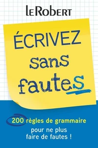 Ecrivez sans fautes