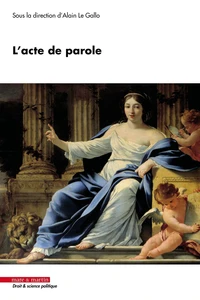 L'acte de parole