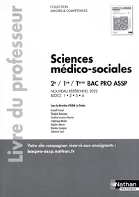 Sciences médico-sociales 2e/1re/Tle Bac Pro ASSP