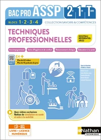 Techniques professionnelles Bac Pro ASSP 2de/1re/Tle