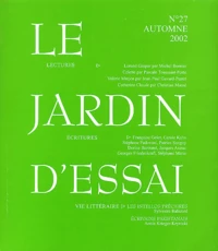 Le jardin d'essai N° 27, Automne 2002
