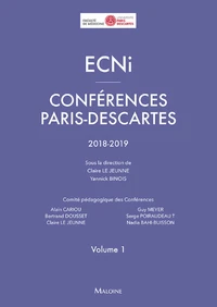 ECNi Conférences Paris-Descartes 2018-2019
